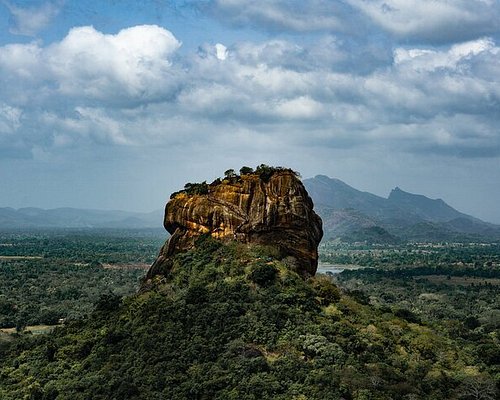 Sigiriya Rock Fortress - UNESCO World Heritage Site and ancient palace ruins