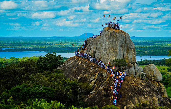 Mihintale - Sacred Buddhist pilgrimage site and birthplace of Buddhism in Sri Lanka